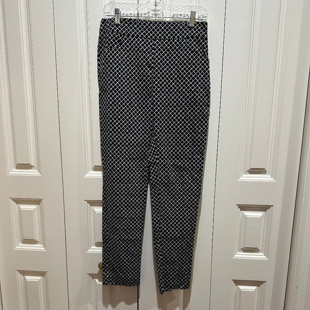 Eric Signature Black and White Dress Pants